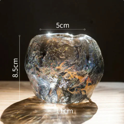 Glass Candle Holder – Elegant Table Decor