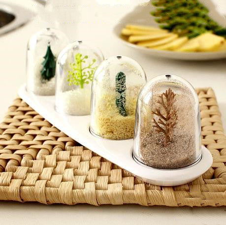 Creative Seasonal Spice Box and Jar Set