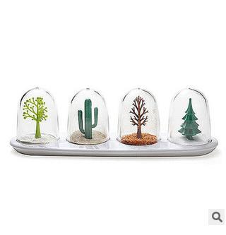 Creative Seasonal Spice Box and Jar Set