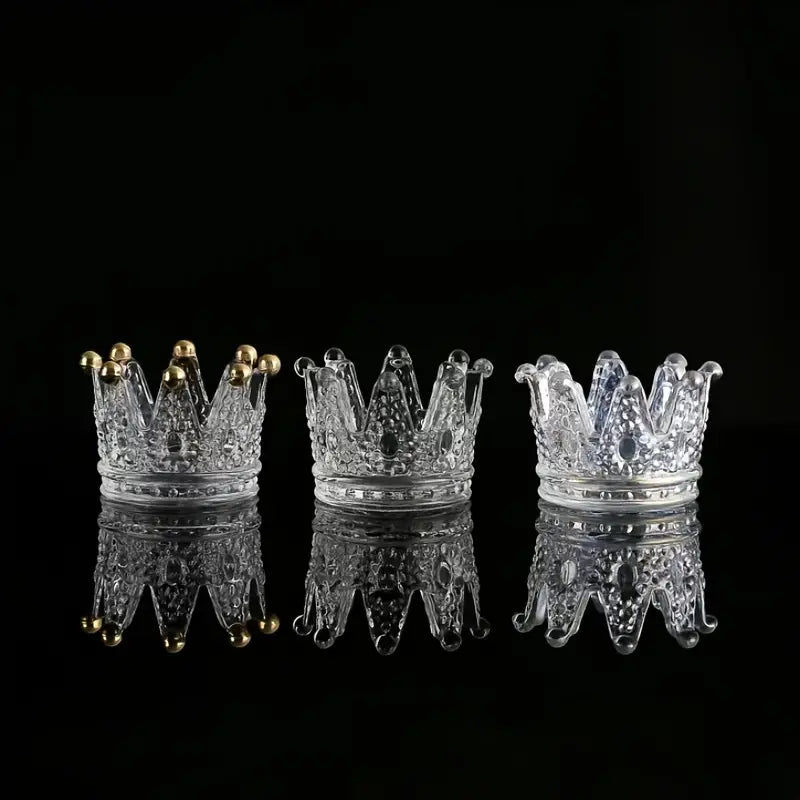Crown Candle Holder for Weddings and Home Decor