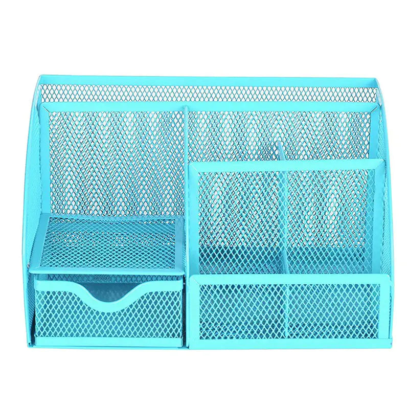Multi-functional Metal Mesh Pen Holder and Organizer