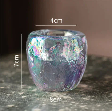 Glass Candle Holder – Elegant Table Decor