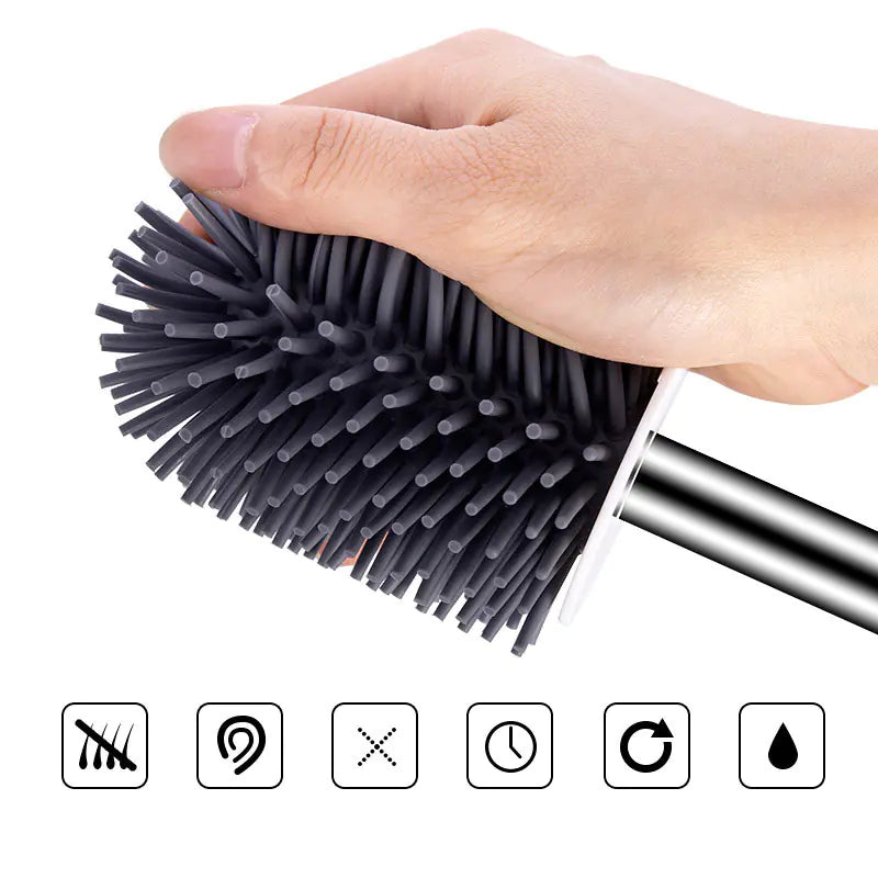 Toilet Cleaning Brush Set with Long Handle