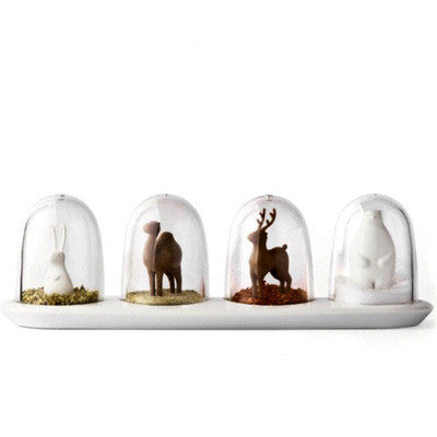 Creative Seasonal Spice Box and Jar Set