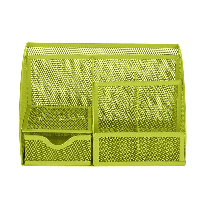 Multi-functional Metal Mesh Pen Holder and Organizer