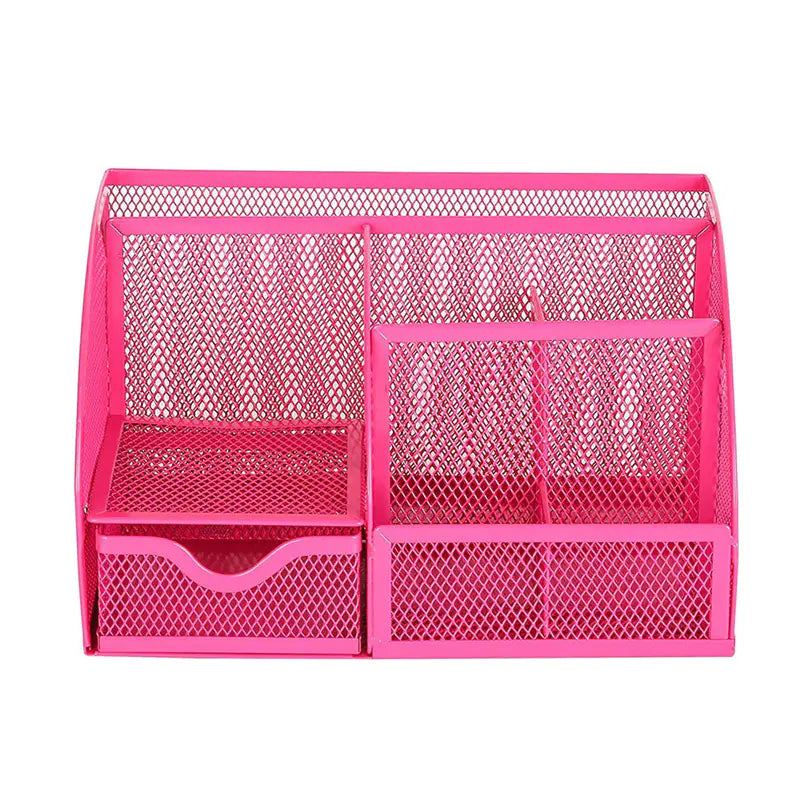 Multi-functional Metal Mesh Pen Holder and Organizer